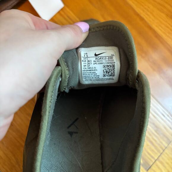 NIKE Air Max Sneakers Women's Dia Olive Green AQ4312-200 Size 7.5 - Picture 4 of 7